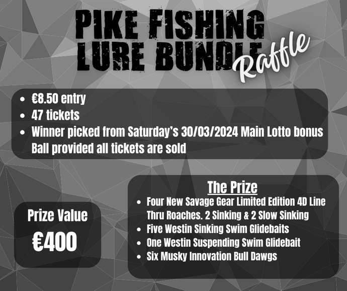 #13 Raffle : Pike Fishing Lure Bundle