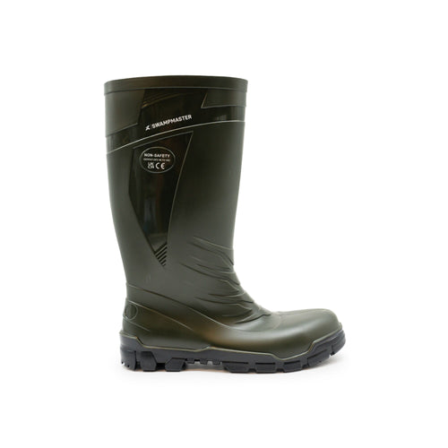 Swampmaster | Vortex Non-Safety PVC Wellington | Green