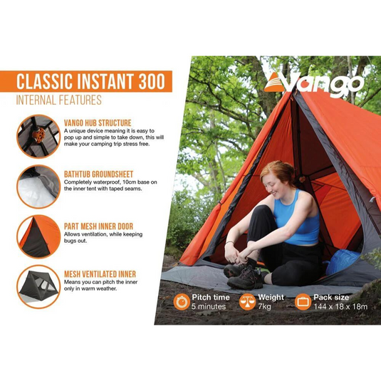 Vango | Classic Instant 300 Tent