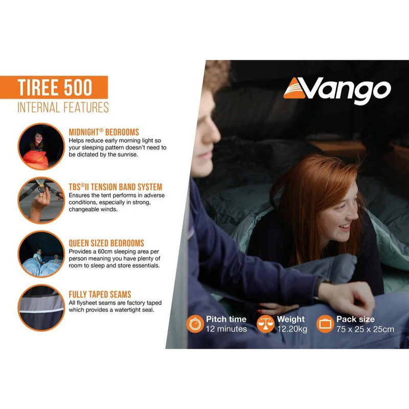Load image into Gallery viewer, Vango | Tiree 500 | 5--Man Tent
