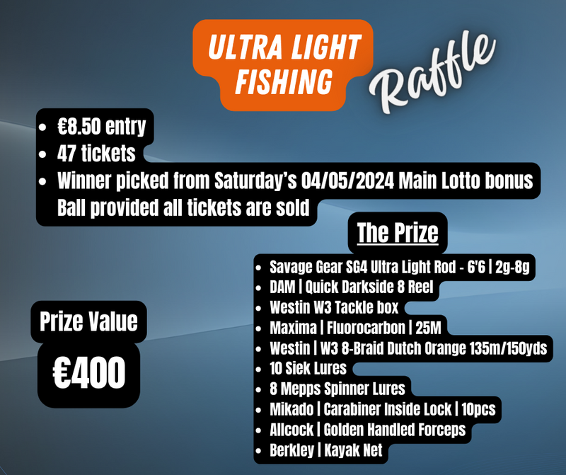 Load image into Gallery viewer, #20 Raffle: Ultra Light Fishing Bundle
