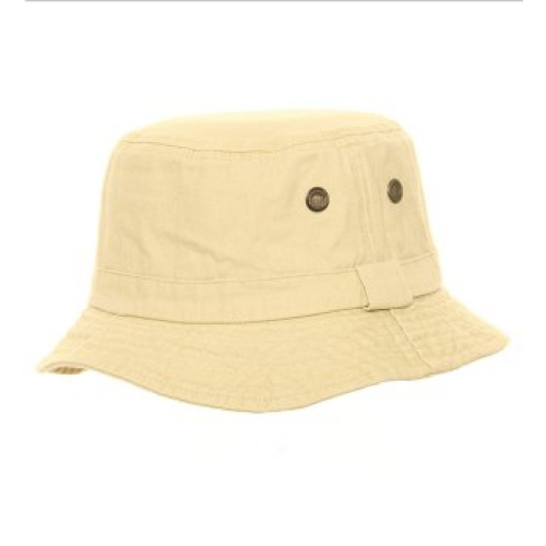 Wildhunter.ie - Pre-Washed | Washed Denim Bush Hat with Eyelets | Sand, Stone, Denim -  Hats 