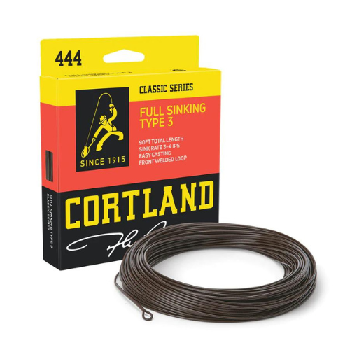 Wildhunter.ie - Cortland 444 | Full Sinking Type 3 Fly Line | Brown -  Fly Fishing Lines & Braid 