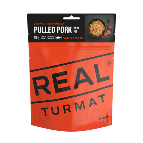 Wildhunter.ie - Drytech | REAL Turmat Pulled Pork with Rice -  Meals 