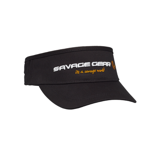 Wildhunter.ie - Savage Gear | Sun Visor | One Size | Black Ink -  Hats 