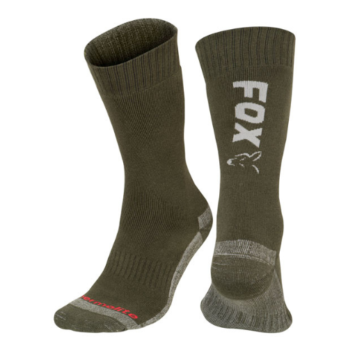Wildhunter.ie - Fox | Thermolite Long Socks | Green/Silver -  Socks 
