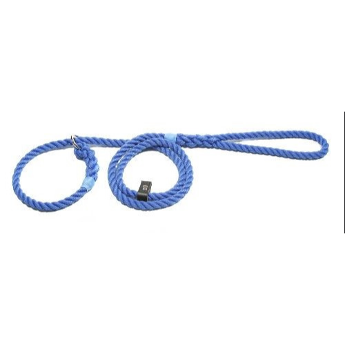 Wildhunter.ie - Slip Lead Three Strand Rope With Rubber Stop | 8mm -  Dog Leads 