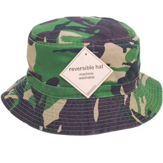 Wildhunter.ie - Reversible Bush Hat | Green Camo -  Hats 