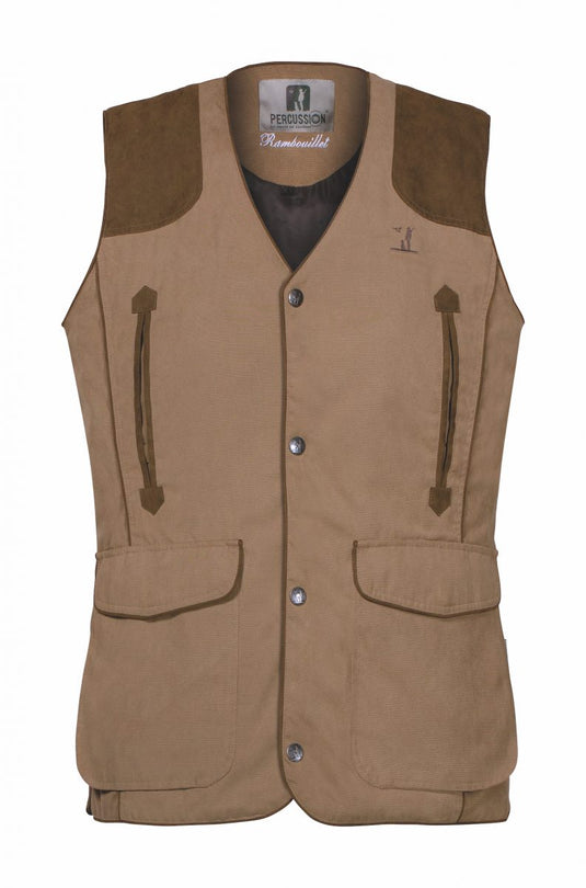 Wildhunter.ie - Percussion | Rambouillet Hunting Vest | Brown -  Hunting Vests 