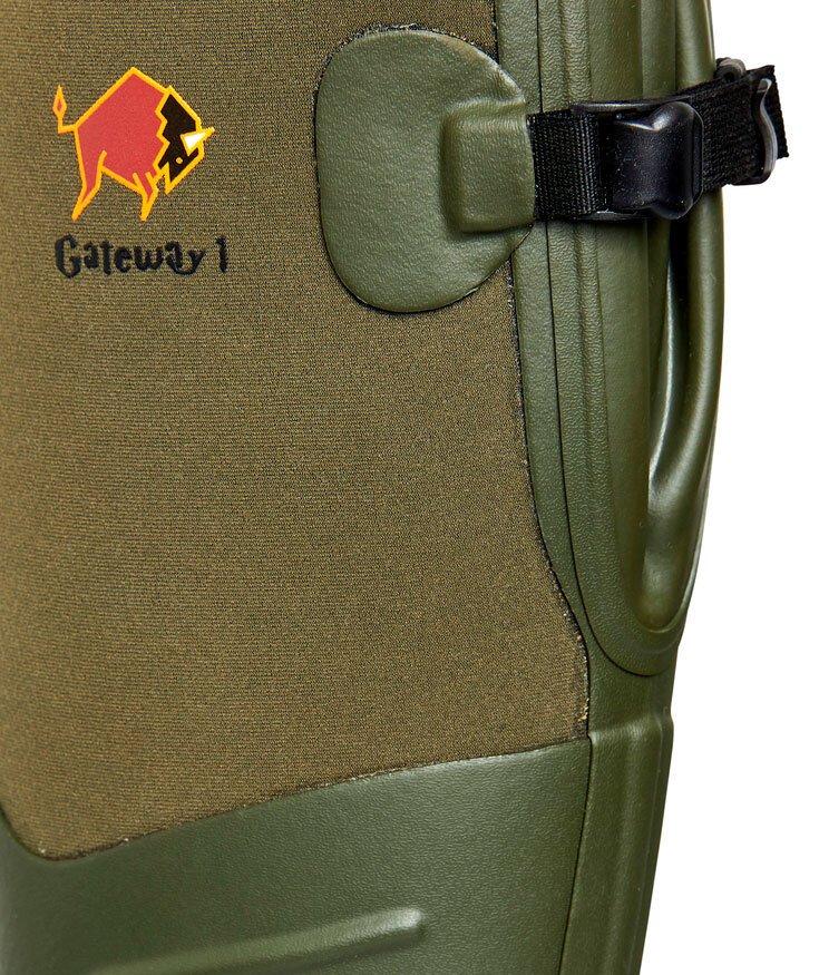Load image into Gallery viewer, Wildhunter.ie - Gateway1 | Woodwalker Wide Fit Calf | 18&quot; 4mm Neo | Rubber Boots | Khaki -  Wellingtons 
