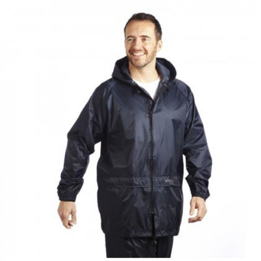 Wildhunter.ie - Regatta | Stormbreak PVC Waterproof Jacket | Navy -  Fishing Jackets 