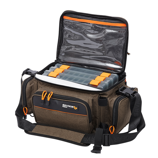 Wildhunter.ie - Savage Gear | System Box Bag | 3 Boxes -  Fishing Bags 