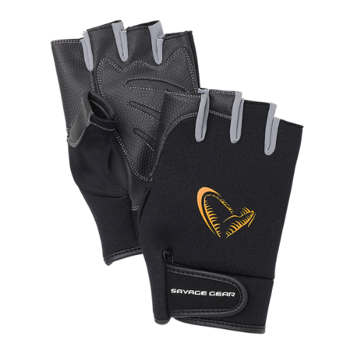 Wildhunter.ie - Savage Gear | Neoprene Half Finger Gloves | Black -  Gloves 