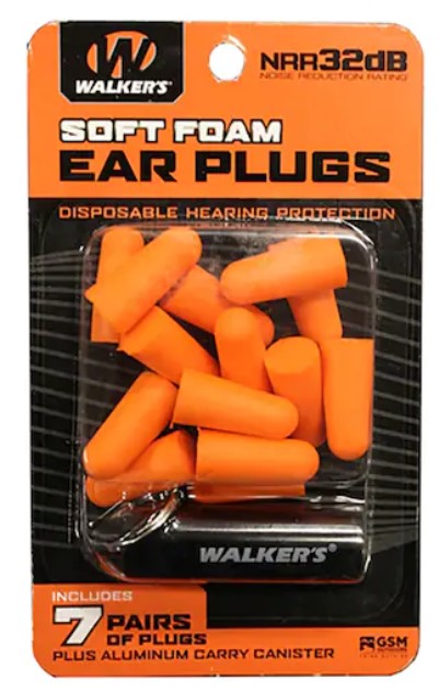 Wildhunter.ie - Walker's | Soft Foam Ear Plugs -  Hearing Protection 