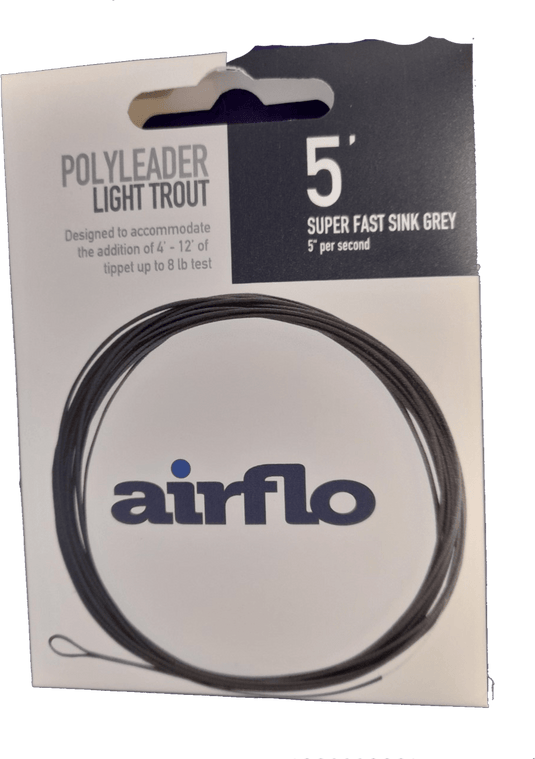 Wildhunter.ie - Airflo | Light Trout Polyleader | 5' Suer Fast Sinking -  Fly Fishing Leaders & Tippets 