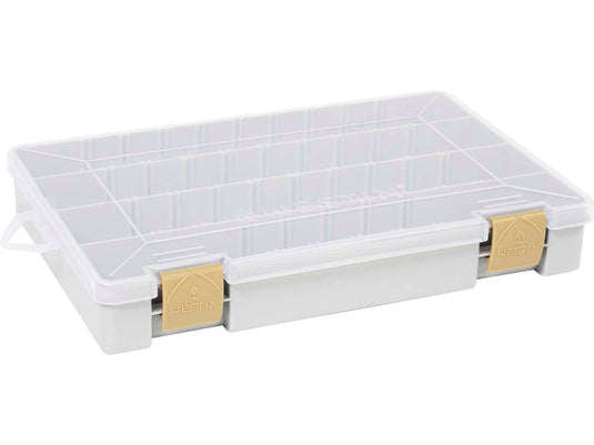 Wildhunter.ie - Westin | W3 Tackle Box | Grey/Clear -  Tackle Boxes 