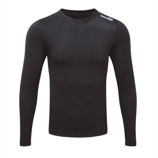 Wildhunter.ie - Tuff Stuff | Basewear Long Sleeve Black Tshirt -  Fishing Tshirts 