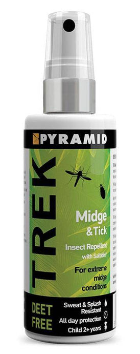 Wildhunter.ie - Pyramid | Trek Midge & Tick | Insect Repellent | 60ml -  Camping Accessories 