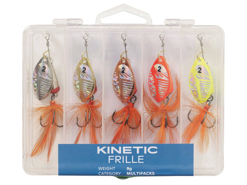 Wildhunter.ie - Kinetic | Frille Lure Kit | 5 pieces -  Game Fishing Lure Kits 