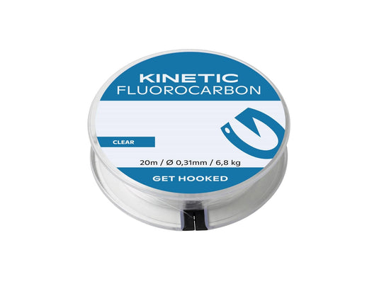 Wildhunter.ie - Kinetic | Fluorocarbon | Clear | 20m -  Predator Lines 