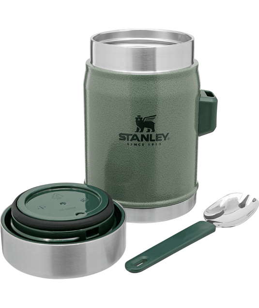 Wildhunter.ie - Stanley | Vacuum Food Jar | .4 Litre | w Spork -  Camping Flasks 