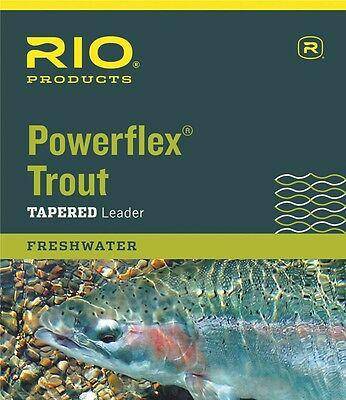 Wildhunter.ie - Rio | Powerflex Trout Leader | 9ft | 6x | 3.4lbs -  Fly Fishing Leaders & Tippets 