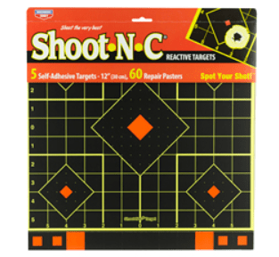 Wildhunter.ie - Birchwood Casey | Shoot'N'C | 12" Sight-In | 5 Targets -  Targets 