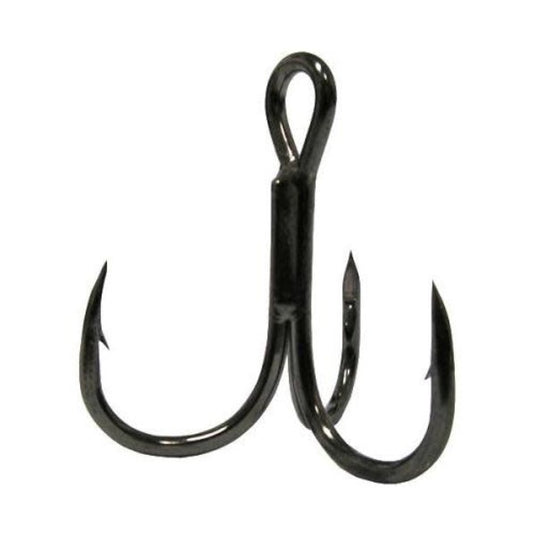 Wildhunter.ie - Owner | 2X Strong Black Chrome Treble Hooks -  Predator Hooks 