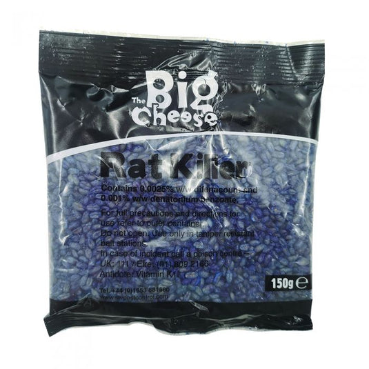 Wildhunter.ie - The Big Cheese | Rat Killer Grain Bait | 150G -  Traps 