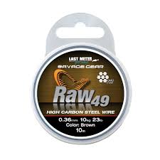 Wildhunter.ie - Savage Gear | Raw 49 High Carbon Steel Wire -  Predator Rig Making 